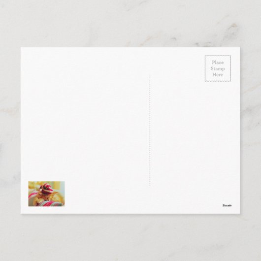 Kerstkeuten Feestdagenkaart (Achterkant)