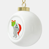 Kerstkeuten Keramische Bal Ornament (Rechts)