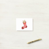Kerstkeuten Post-it® Notes (Op bureau)
