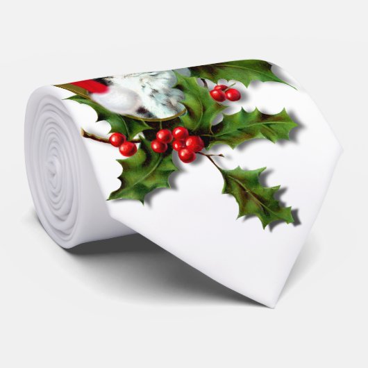 Kerstkeuten Stropdas (Opgerold)