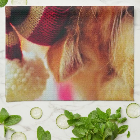 Kerstkeuten Theedoek (Gevouwen)