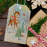 kerstkheer Deer Cadeaulabel<br><div class="desc">kerstkheer Deer</div>