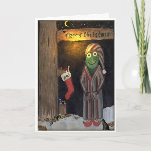 Kerstkikker Kaart (Voorkant)