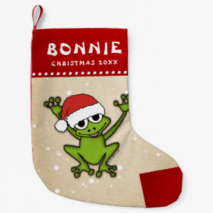 kerstkikker kleine kerstsok