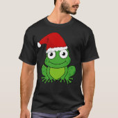 Kerstkikker met kersthat t-shirt (Voorkant)