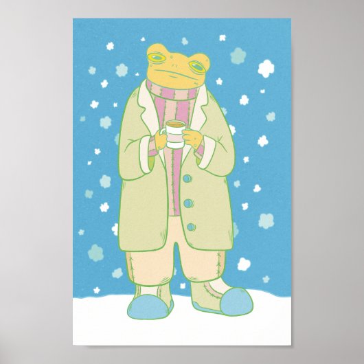 kerstkikker poster (Voorkant)