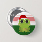 kerstkikker ronde button 5,7 cm (Voorkant /achterkant)