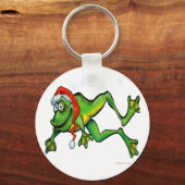 kerstkikker sleutelhanger (Voorkant)
