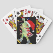 kerstkikker speelkaarten (Achterkant)