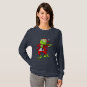 kerstkikker t-shirt (Voorkant volledig)