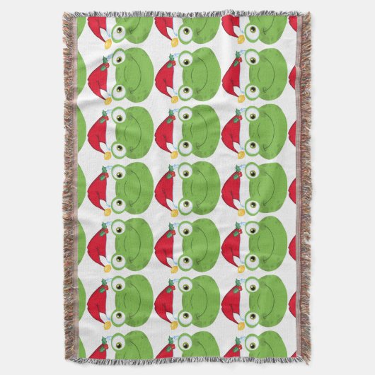 kerstkikkermand deken (Voorkant Verticaal)