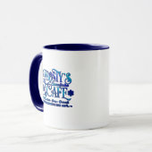 kerstkikkervis van Snowflake Mok (Voorkant links)