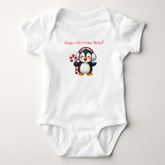 Kerstkind Body T-shirt (Voorkant)
