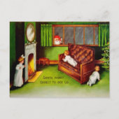 kerstkind Briefkaart (Voorkant)