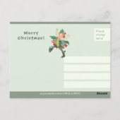 Kerstkind Elizabeth Gordon CC1076 Briefkaart (Achterkant)