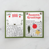 kerstKinderen Kaart Puzzels Activiteit (Binnen)