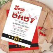 Kerstkindje Vakantie Kerstborrel Kaart