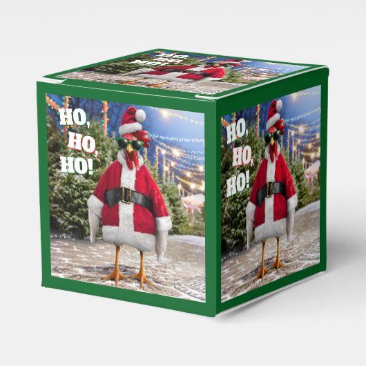 Kerstkip Bedankdoosjes (Voorkant Zijde)