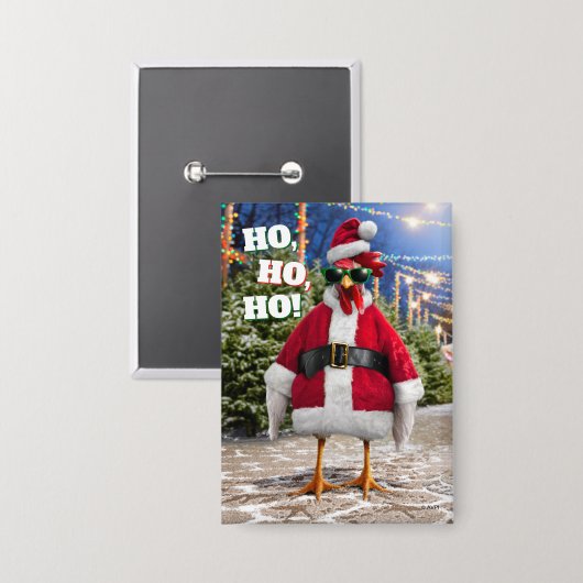 Kerstkip Button (Voorkant / Achterkant)