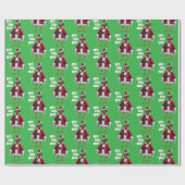 Kerstkip Cadeaupapier (Vlak)