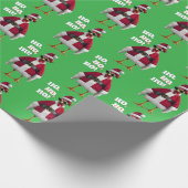 Kerstkip Cadeaupapier (Hoek)
