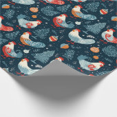 Kerstkip Cadeaupapier (Hoek)