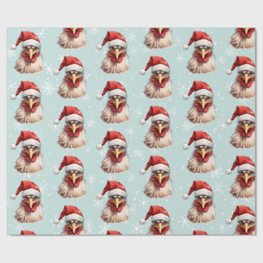 Kerstkip Cadeaupapier (Vlak)