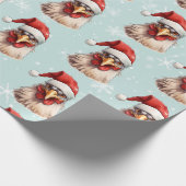 Kerstkip cadeaupapier (Hoek)