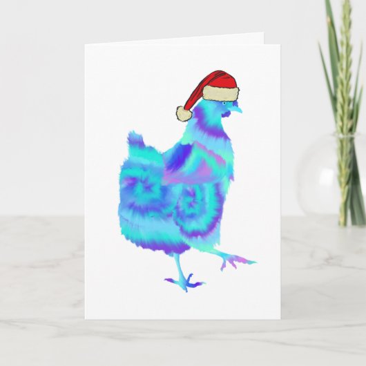 Kerstkip Dance Funny Funky Festive Hen Kaart (Voorkant)