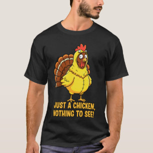 Kerstkip Disguise Grappig Alleen Maar Een Kip T-shirt