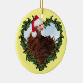 Kerstkip * Frizzle Chicken Ceramic Orname Keramisch Ornament (Rechts)