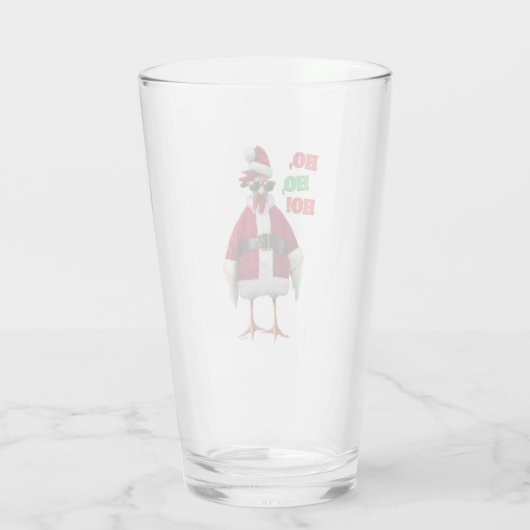 Kerstkip Glas (Achterkant)