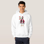 Kerstkip Hoodie (Voorkant volledig)