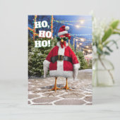 Kerstkip Kaart (Staand voorkant)