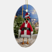 Kerstkip Keramisch Ornament (Rechts)