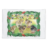 Kerstkip Kussensloop (Achterkant)