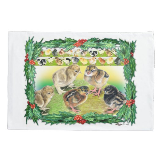Kerstkip Kussensloop (Achterkant)
