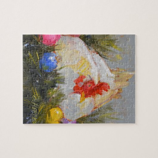 Kerstkip Legpuzzel (Horizontaal)