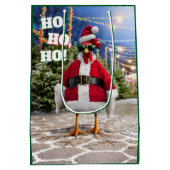 Kerstkip Medium Cadeauzakje (Achterkant)