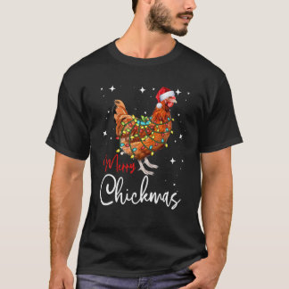 Kerstkip, Merry Chickmas T-shirt