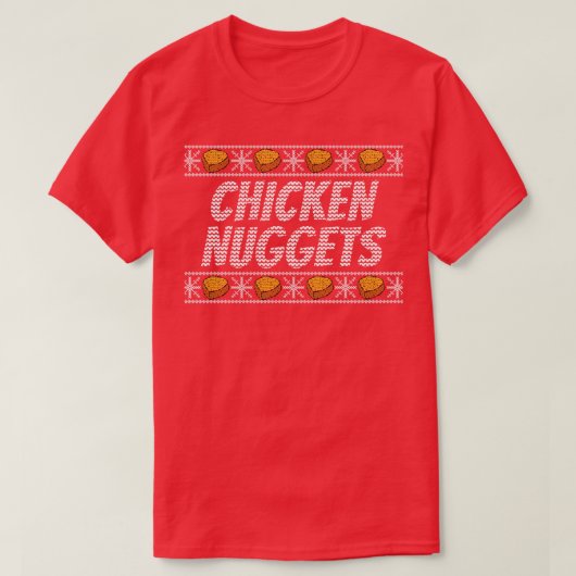 Kerstkip Nuggets T-shirt (Design voorkant)