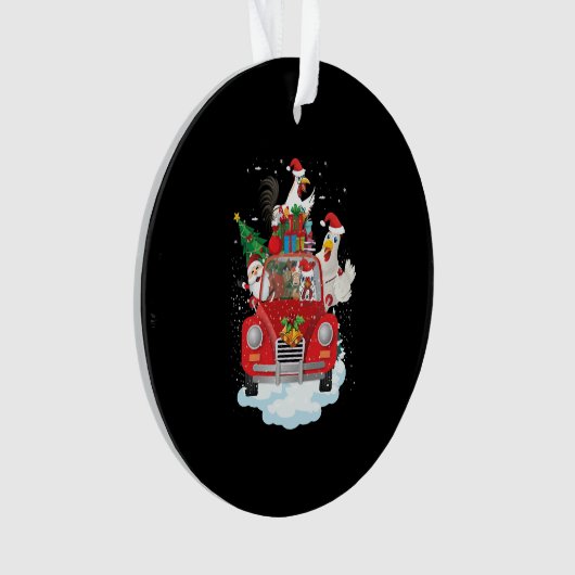 Kerstkip Ornament (voorkant)