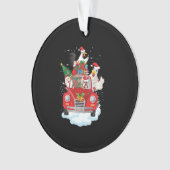 Kerstkip Ornament (voorkant)