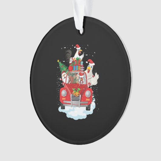 Kerstkip Ornament (voorkant)