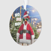 Kerstkip Ornament (voorkant)