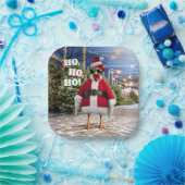 Kerstkip Papieren Bordje (Feest)