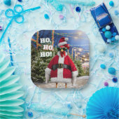 Kerstkip Papieren Bordje (Feest)