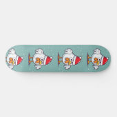 Kerstkip Skateboard (Horizontaal)