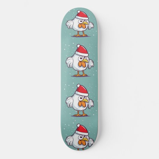 Kerstkip Skateboard (Voorkant)