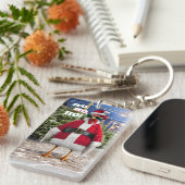 Kerstkip Sleutelhanger (Voorkant Rechts)